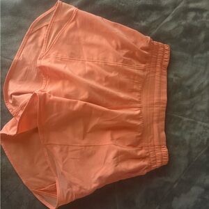 Lululemon shorts size 2 Coral Pink